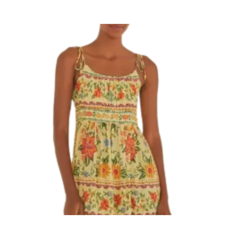 Vestido Cropped Delicadeza em Flor | Original Farm