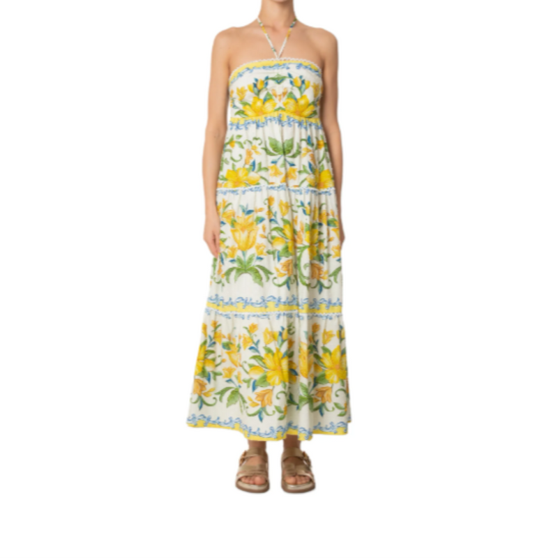 Vestido Cropped Sicilia Lenço
